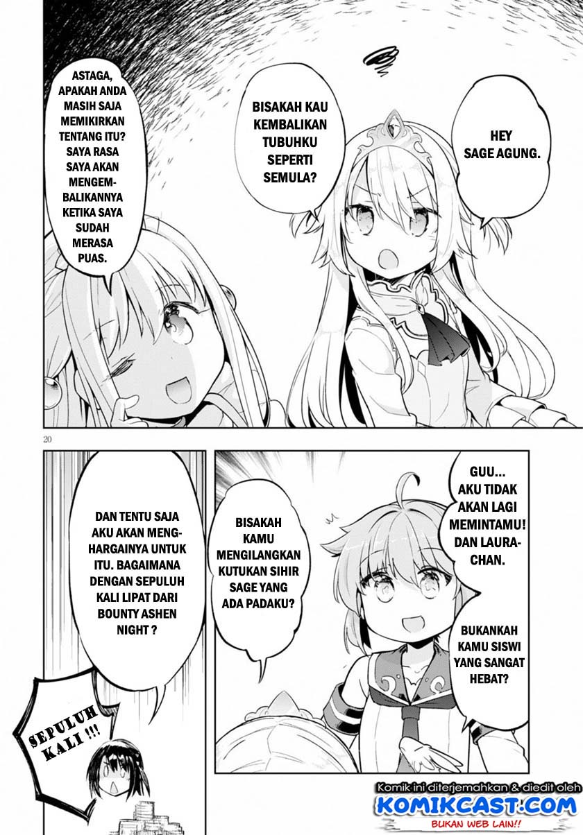 Kenshi wo Mezashite Nyuugaku shita no ni Mahou Tekisei 9999 nan desu kedo!? Chapter 21 Bahasa Indonesia